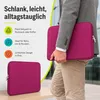16 Zoll Laptop Tasche Notebooktasche Rot Notebook Produktbild-Vorschau 3