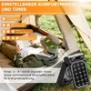 3-in-1 Solar Camping Fan mit LED, 4 Geschwindigkeitsstufen, Produktbild-Vorschau 3