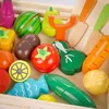 Magnetisches XXL-Holzspielset Obst & Gemüse zum Schneiden – Produktbild-Vorschau 6