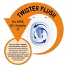 sanicomfort Hänge-WC Adonis 2.0 Spülrandlos mit Turbo Flush Produktbild-Vorschau 4