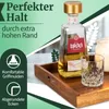 HEIMWERT Tablett AKAZIE Serviertablett Bambus Holz - Produktbild-Vorschau 7