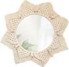 A macrame mirror with a starburst design. Anteprima dell’immagine prodotto