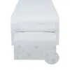 Tischläufer 30x200 cm Weiß Weihnachten Polyester Sterne Produktbild-Vorschau 2