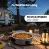 CLATRONIC pánev na pizzu/párty XXL PP 3570 C, kulatá, černá Náhled obrázku produktu 14