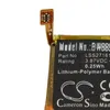 Close-up of a lithium-polymer battery with text labels. Produktbild-Vorschau