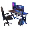 Gaming-Schreibtisch Computertisch Für Gamer Schwarz Gross Produktbild-Vorschau 6