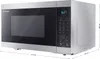 Sharp YC-MG81E-W - Plan de travail - Gril micro-ondes - 28 Voir les images du produit 8