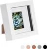 Nicola Spring 4 x 4 3D Shadow Box Bilderrahmen - Craft Produktbild-Vorschau 1