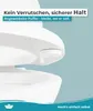 Calmwaters WC-Sitz erhöht, + 5 cm Erhöhung, stabiler Griff, Produktbild-Vorschau 4