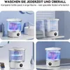 13L Mini Waschmaschine mit Schleuderfunktion, 6000mAh Akku, Produktbild-Vorschau 5