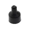 A black, conical object with a small opening at the top, isolated on a white background. Náhľad obrázku produktu
