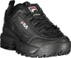 A black Fila sneaker is shown from a slightly elevated side angle against a white background. Voir les images du produit