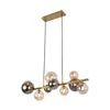 Lampada a sospensione VILLA oro-grigio-ambra 10xG9x3,5W Anteprima dell’immagine prodotto 1
