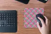MuchoWow® Mauspad Mousepad Hirsche - Muster - Lila 20x20 cm Produktbild-Vorschau 4