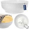 Orion Salatschüssel Salatschale Schüssel Schale weiß 30 cm Produktbild-Vorschau 1