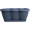 3er Set 40cm Blumenkasten Balkonkasten Pflanzkasten Produktbild-Vorschau 3