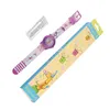 A children's watch and its packaging are displayed on a white background. Produktbild-Vorschau