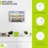 ARTland Wandbild, selbstklebend Fensterblick Sonnenaufgang Produktbild-Vorschau 3
