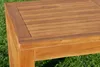 ALEOS. Wuchtiger echt TEAK Bigfuss Design Gartentisch Produktbild-Vorschau 2