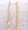 Goldkette Königskette Länge 19cm - Breite 2,5mm - 585-14 Produktbild-Vorschau 7