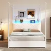 Flieks Jugendbett Metallbett 140x190cm mit 3 Schubladen, Produktbild-Vorschau 2