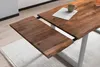 Esstisch mit Ansteckplatten 140(220)x90 cm Baumkante Akazie Produktbild-Vorschau 3