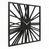 Orologio da parete Loft Square z226-1-2-x, 80 cm nero Anteprima dell’immagine prodotto 4