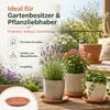 Pflanztopfuntersetzer Mira Terrakotta Ø 58cm - Rund Produktbild-Vorschau 8