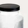 HOMLA VELMO gestreiftes Hahnglas mit schwarzem Deckel 6 l Produktbild-Vorschau 8