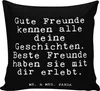 Mr. & Mrs. Panda Sofakissen Gute Freunde kennen alle... - Produktbild-Vorschau 1
