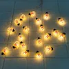 LED Lichterkette Weihnachtsbeleuchtung Schneemann Produktbild-Vorschau 3