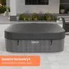 AREBOS nafukovací vířivka "Barcelona", 185x185 cm, vnitřní Náhled obrázku produktu 9