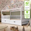Crazy Pine Hausbett mit Schubladen 80x160 cm – Kinderbett Produktbild-Vorschau 9