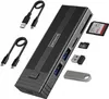 Laufwerksgehäuse - USB-C-HUB - 7-in-1 - SSD M.2 NVME PCIE Produktbild-Vorschau 1