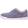 A side view of a gray men's casual shoe against a white background. Produktbild-Vorschau