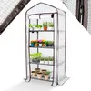 AREBOS Foliengewächshaus 70x50x158 cm | 4 Etagen mit Produktbild-Vorschau 1