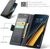Xiaomi Poco X6 Pro Case, Custodia in pelle per carte da Anteprima dell’immagine prodotto 4