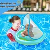 Sicherer Baby-Schwimmring mit Sonnenschutz, aufblasbar für Produktbild-Vorschau 5
