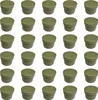 30 Salbendosen, Cremedosen 35ml flach khaki -farben - Produktbild-Vorschau 1