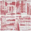 Bild auf Leinwand - Leinwandbild - Einteilig - Rot Textur Produktbild-Vorschau 8