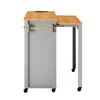 Isola da cucina mobile Flieks con presa multipla, piano di Anteprima dell’immagine prodotto 11
