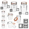 12er Set Odin Einmachglas 1,5L 1L 0,75L Bügelverschluss Produktbild-Vorschau 4