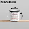 Trendation - Lehrerin Geschenk Emaille Tasse Geschenkidee Produktbild-Vorschau 4