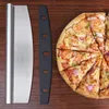 2 x Nôž na pizzu ostrý Vážiaci nôž na bylinky a pizzu veľký Náhľad obrázku produktu 2