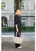 Reisenthel shopper M, Grau, Weiß, Polyester, Stoffbeutel, Produktbild-Vorschau 4