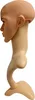 Perückenkopf Männlich - 53 cm Dekokopf - Schaufensterkopf Produktbild-Vorschau 5