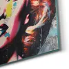 DEQOART Hybrid Leinwand Bild 30x30 cm 'Farbenfrohe Diva' Produktbild-Vorschau 5