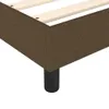 The Living Store Sommier tapissier brun foncé 140x190 cm Voir les images du produit 6
