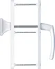 A white door handle with a knob, shown from the side against a white background. Produktbild-Vorschau