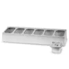 VERTES Zutatenbehälter 6 x 1/6 GN Gastronorm, Edelstahl, Produktbild-Vorschau 3